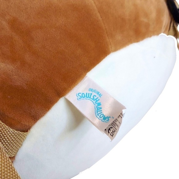 SQUISHMALLOW - 2021 REGINA BACKPACK Holding Boba Drink 12” Plush Collectors Item - Picture 5 of 9